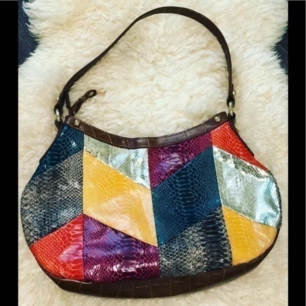 Nine West Vegan leather hobo bag